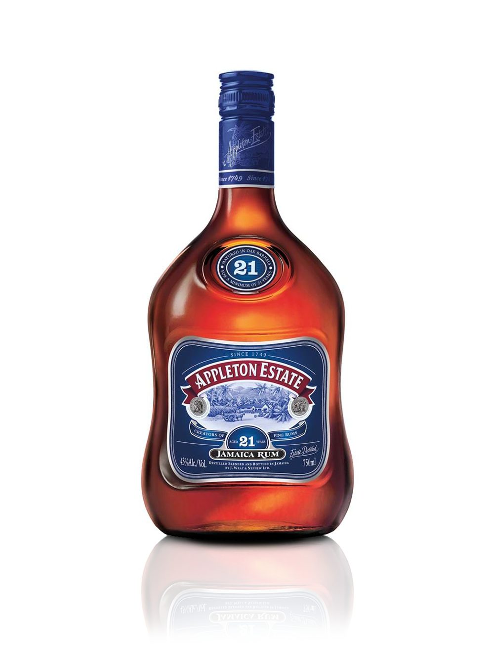 APPLETON RUM 21YR 750ML