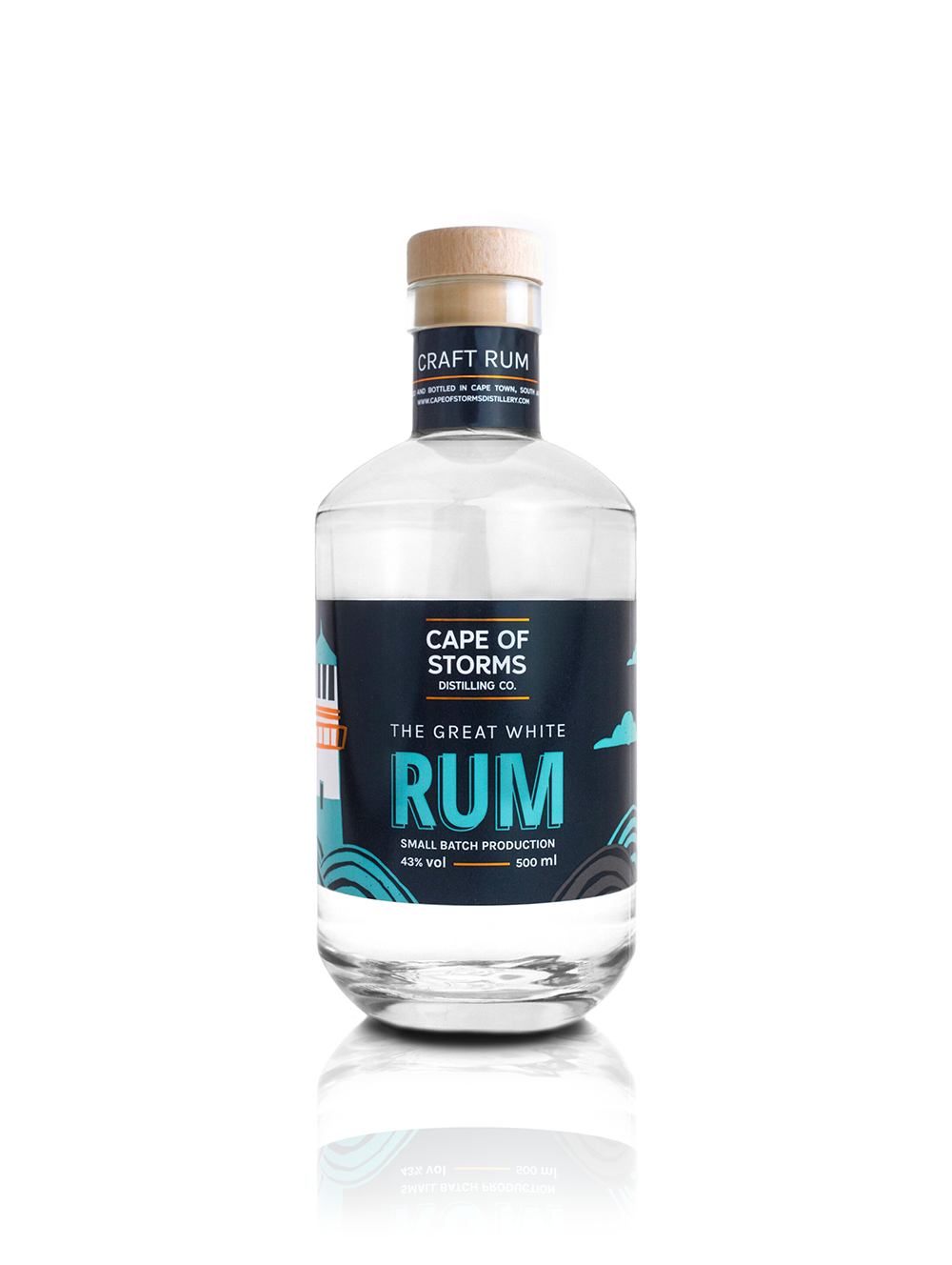 THE GREAT WHITE RUM 500ML