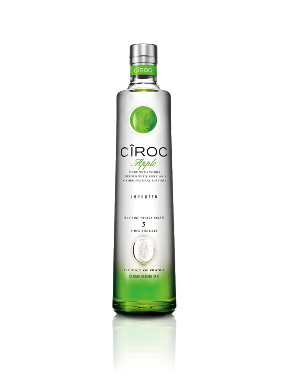 CIROC APPLE VODKA 750ML