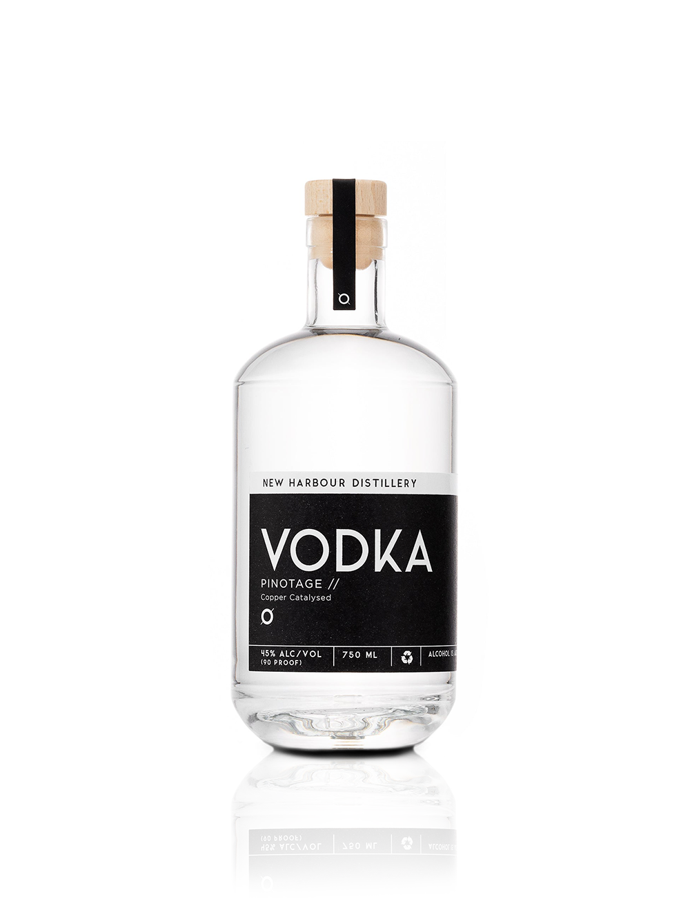 NEW HARBOUR COPPER DISTILLED VODKA 750ML