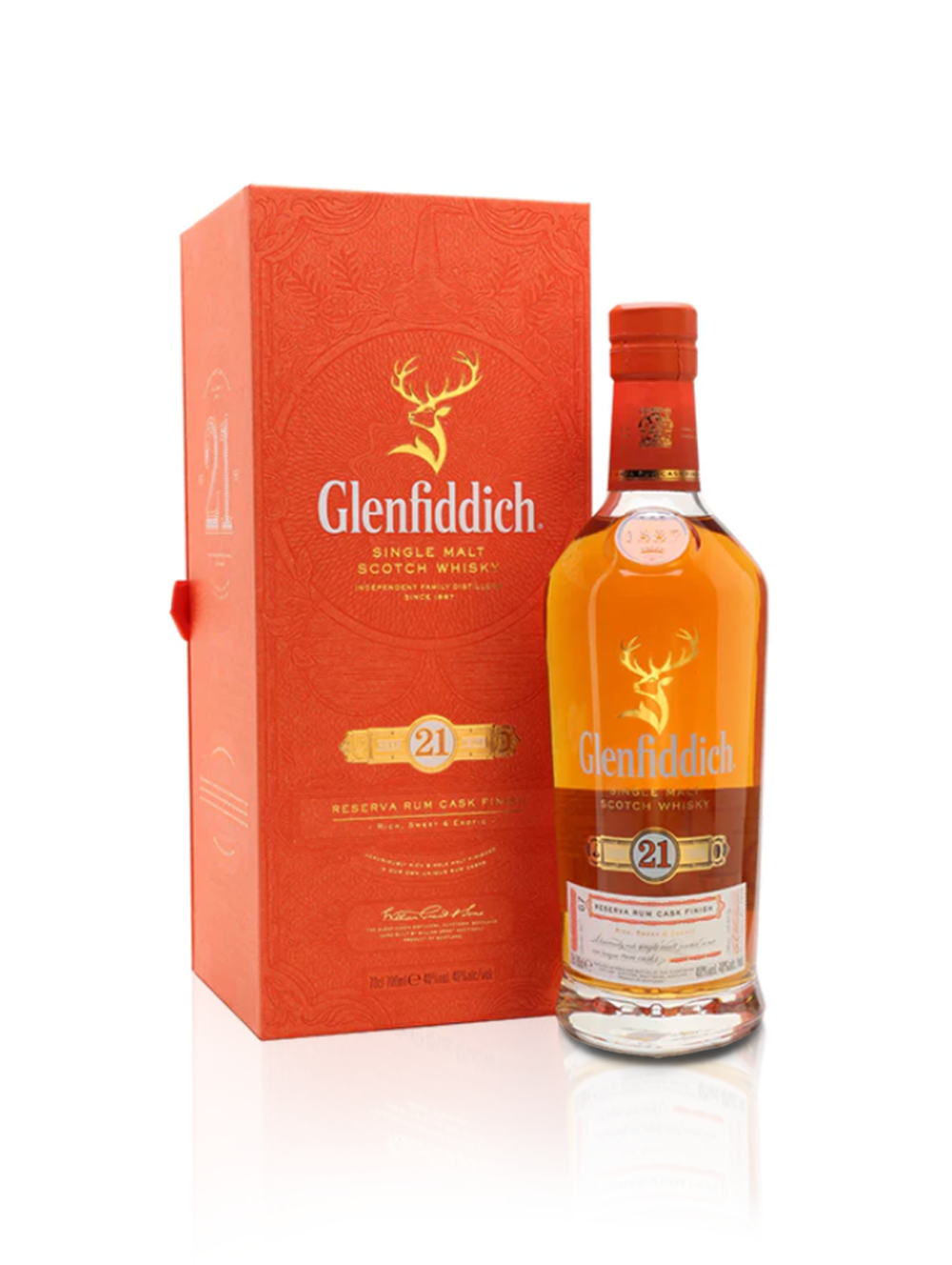 GLENFIDDICH GRAN RES 21YR OLD WHISKY 750ML