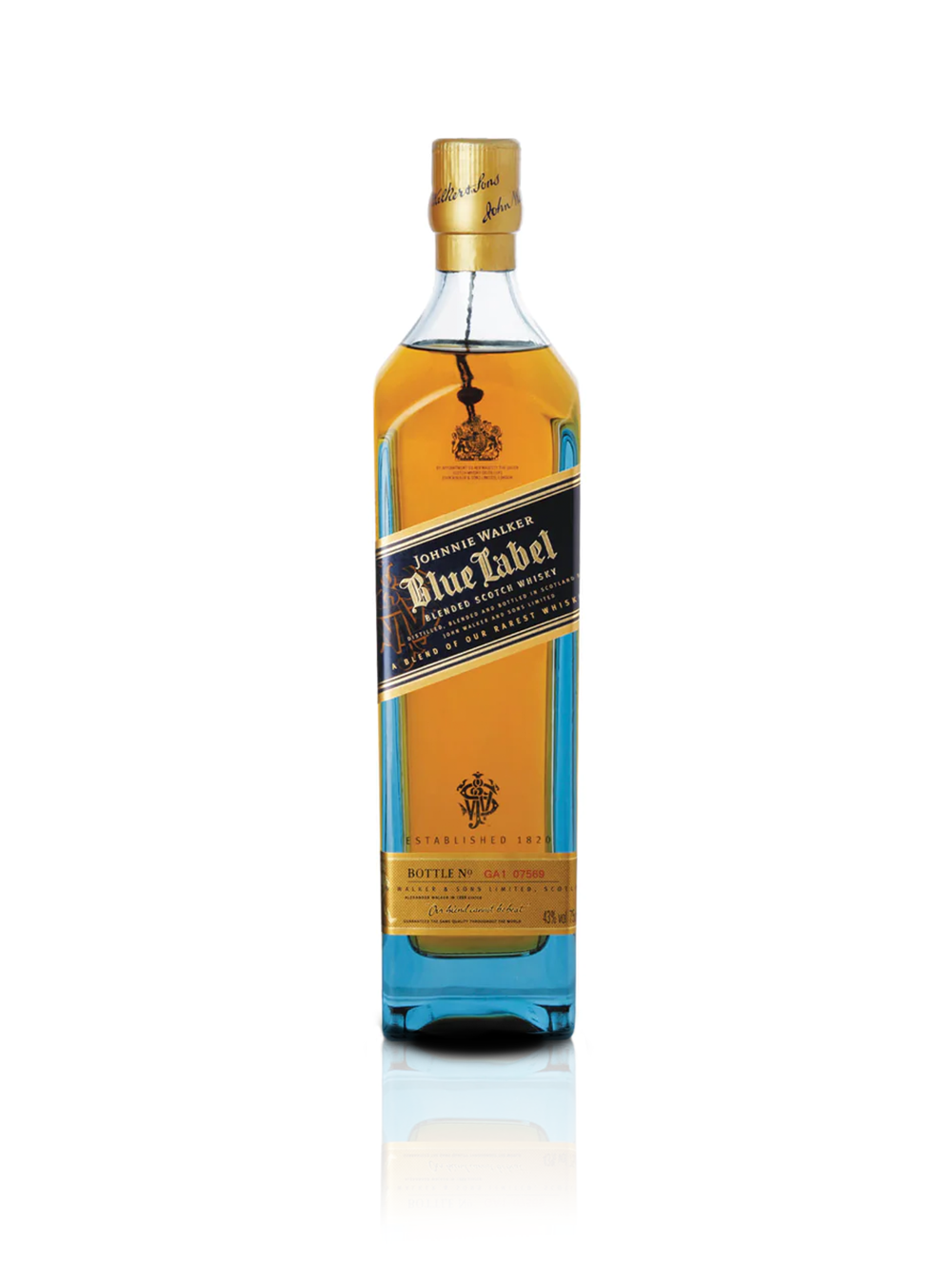 JOHNNIE WALKER BLUE LABEL 750ML