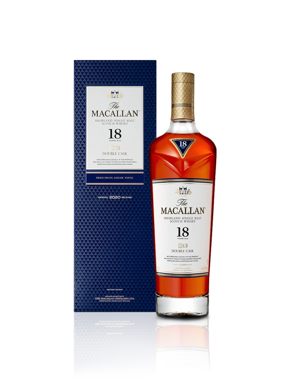 MACALLAN 18YR DOUBLE CASK 750ML